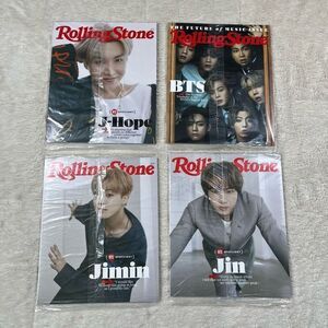 NEW Rolling Stone BTS J-Hope Jin Jimin Magazine Lot of 4 Collectors